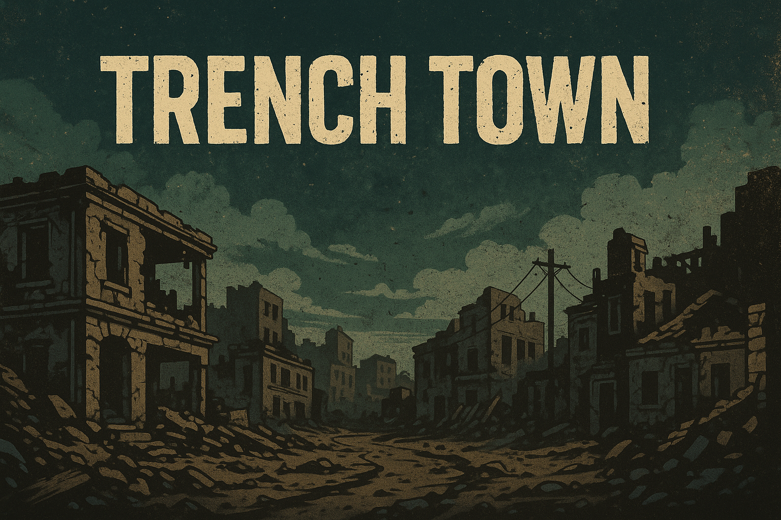 Trench Town footer background